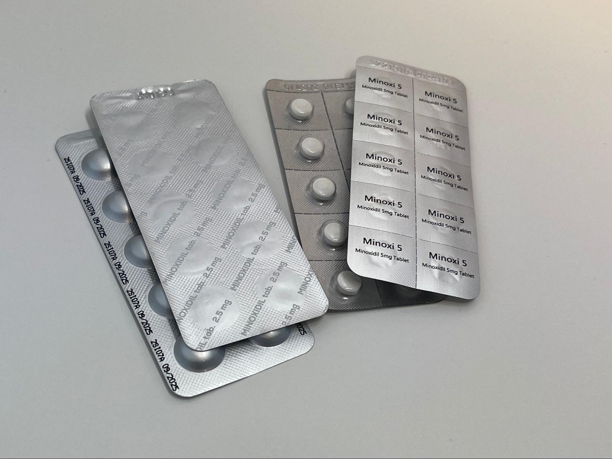 ミノキシジルの薬剤の写真