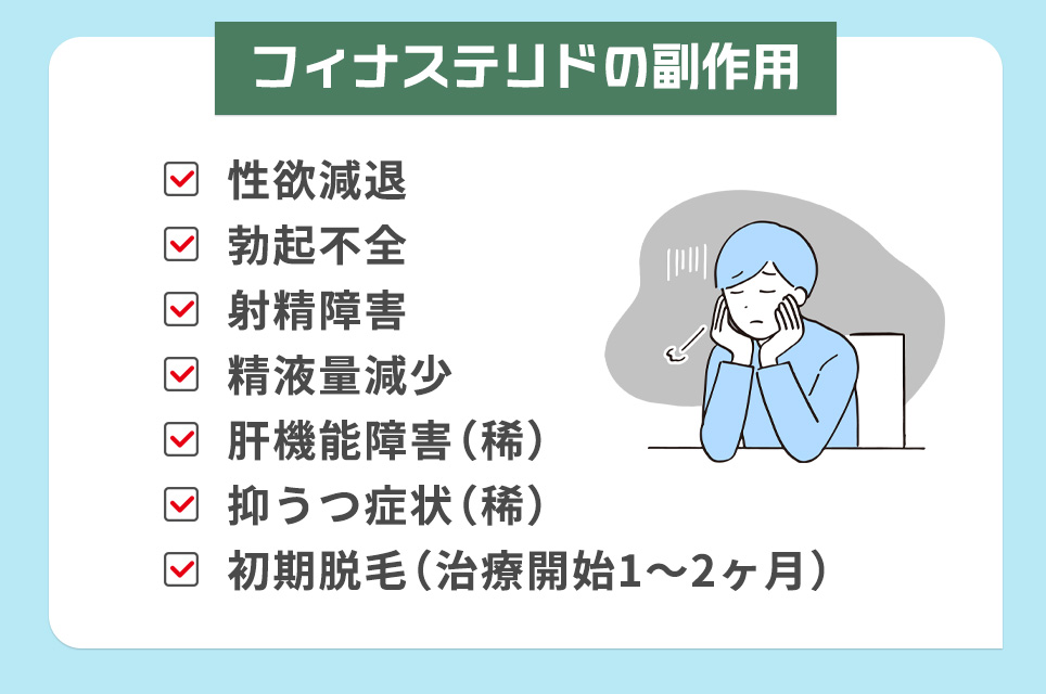 フィナステリドの副作用一覧