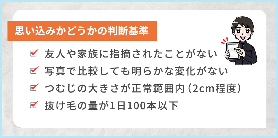 思い込みかどうかの4つの判断基準
